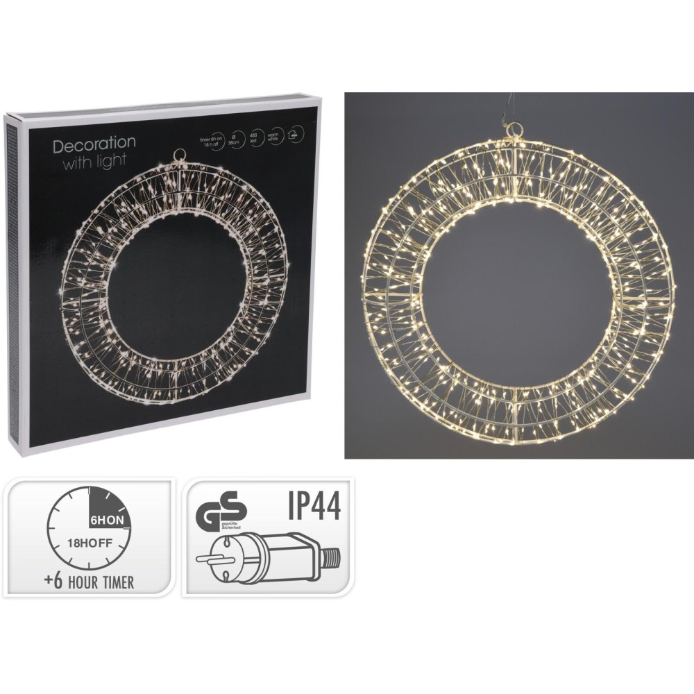 CORONA D38 480LED CALDO TIMER